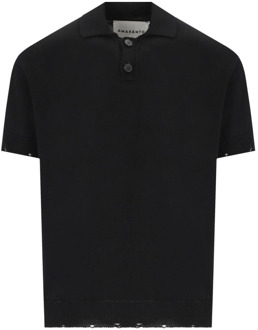Polo Shirts Amaránto , Black , Heren - L,M