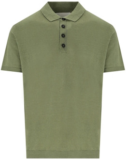 Polo Shirts Amaránto , Green , Heren - L,M