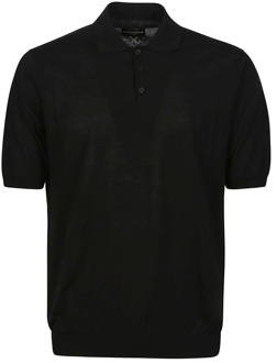 Polo Shirts Ballantyne , Black , Heren - Xl,L,M