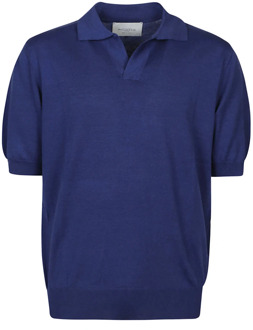 Polo Shirts Ballantyne , Blue , Heren - 2Xl,Xl,L,M