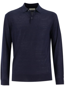 Polo Shirts Ballantyne , Blue , Heren - 4XL