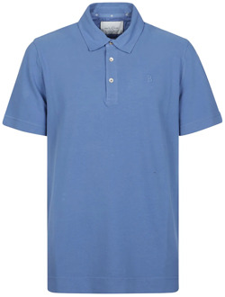 Polo Shirts Ballantyne , Blue , Heren - Xl,L,M