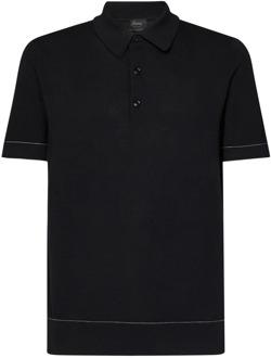 Polo Shirts Brioni , Black , Heren - 2Xl,Xl,S