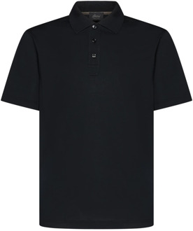 Polo Shirts Brioni , Black , Heren - L,S