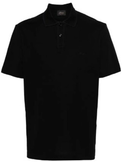 Polo Shirts Brioni , Black , Heren - Xl,L,M