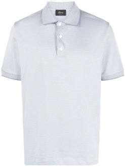 Polo Shirts Brioni , Blue , Heren - 3XL