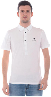 Polo Shirts Daniele Alessandrini , White , Heren - Xl,M