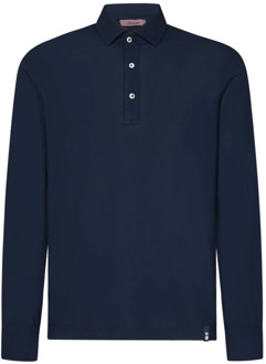 Polo Shirts Drumohr , Blue , Heren - 2Xl,M
