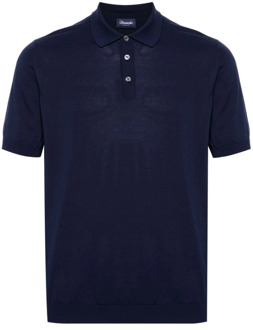 Polo Shirts Drumohr , Blue , Heren - 2XL