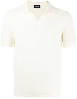 Polo Shirts Drumohr , White , Heren - 2Xl,Xl,L,M,3Xl