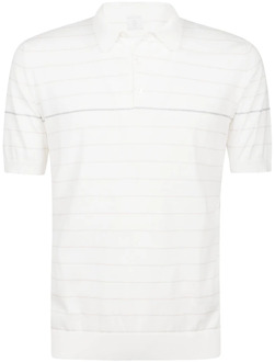 Polo Shirts Eleventy , White , Heren - 2Xl,Xl,L,M,3Xl