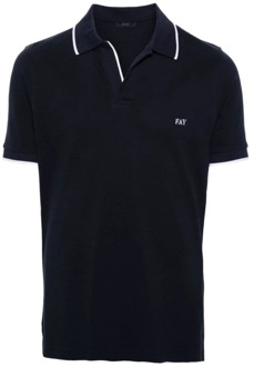 Polo Shirts Fay , Blue , Heren - 2Xl,L,M