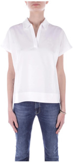 Polo Shirts Fay , White , Dames - L,M,S