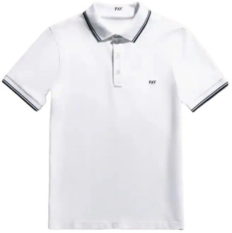 Polo Shirts Fay , White , Heren - 2Xl,L,M
