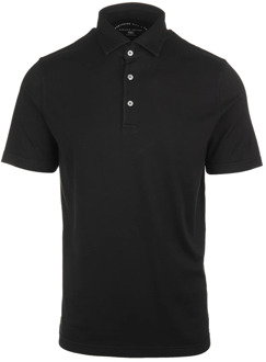 Polo Shirts Fedeli , Black , Heren - 2Xl,L,M,S,5Xl,6Xl,3Xl,4Xl