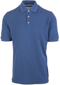 Polo Shirts Fedeli , Blue , Heren - 2Xl,Xl,L,M,3Xl,4Xl,5Xl