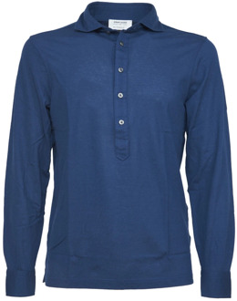 Polo Shirts Gran Sasso , Blue , Heren - 3XL