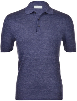 Polo Shirts Gran Sasso , Blue , Heren - XL