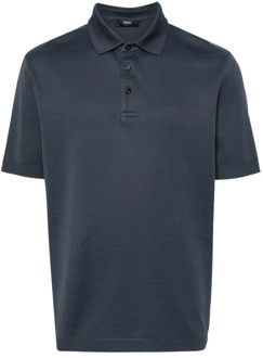 Polo Shirts Herno , Blue , Heren - Xl,L,M,S