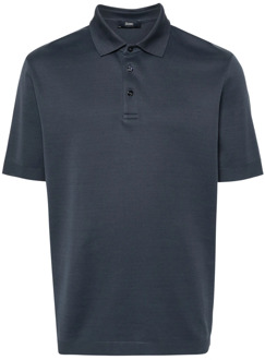 Polo Shirts Herno , Blue , Heren - Xl,L,M