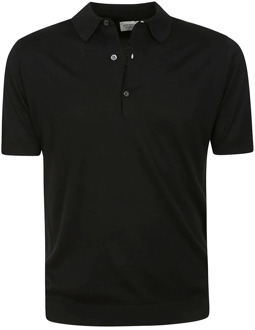 Polo Shirts John Smedley , Black , Heren - 2Xl,Xl,L,M,S