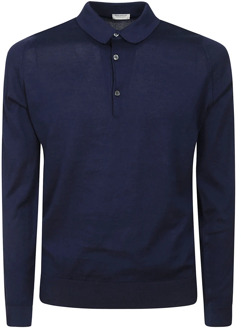 Polo Shirts John Smedley , Blue , Heren - 2Xl,Xl,L,M,S