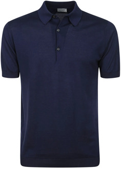 Polo Shirts John Smedley , Blue , Heren - 2Xl,Xl,M,S