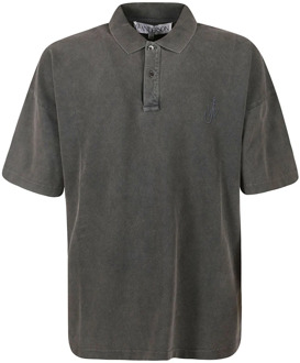Polo Shirts JW Anderson , Black , Heren - Xl,L,M