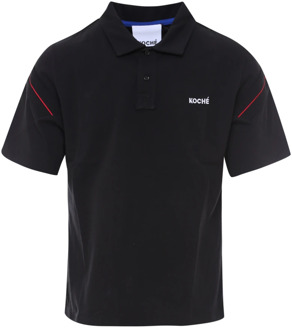 Polo Shirts Koché , Black , Heren - 2Xl,L
