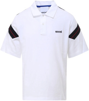 Polo Shirts Koché , White , Heren - M