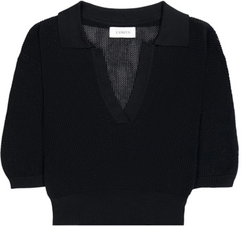 Polo Shirts Laneus , Black , Dames - S,2Xs