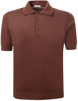Polo Shirts Malo , Brown , Heren - 2Xl,M,3Xl