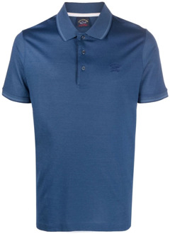 Polo Shirts Paul & Shark , Blue , Heren - 2Xl,4Xl