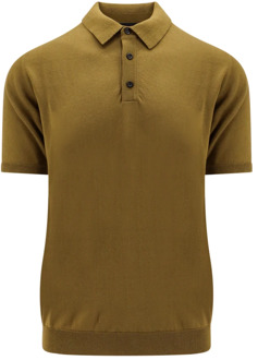 Polo Shirts Roberto Collina , Green , Heren - 2Xl,3Xl