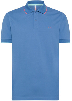 Polo Shirts Sun68 , Blue , Heren - 3XL