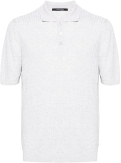 Polo Shirts Tagliatore , Gray , Heren - 2Xl,L,M