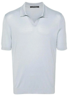 Polo Shirts Tagliatore , Gray , Heren - 2Xl,Xl,L