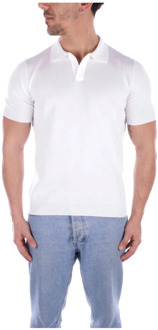 Polo Shirts Tagliatore , White , Heren - 2Xl,L