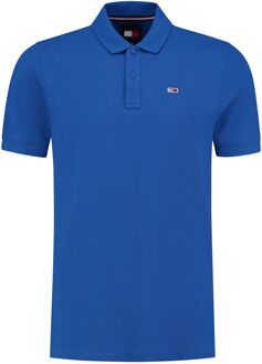 Polo Shirts Tommy Jeans , Blue , Heren - 2Xl,Xl,L,M,S