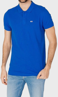 Polo Shirts Tommy Jeans , Blue , Heren - M,S