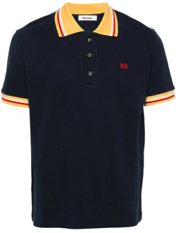 Polo Shirts Wales Bonner , Blue , Heren - L,M