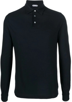 Polo Shirts Zanone , Black , Heren - 2XL