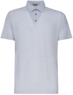 Polo Shirts Zanone , Blue , Heren - Xl,L,M