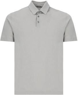 Polo Shirts Zanone , Gray , Heren - Xl,M,3Xl