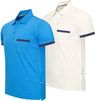 Polo SS Todi 2-Pack Polo Multi - maat Veelkleurig