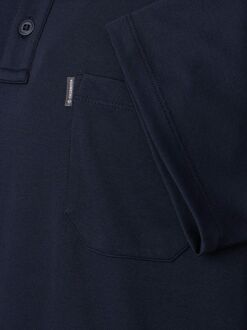 Polo Stretch Navy Donkerblauw - 5XL,6XL,L,M,XL,XXL