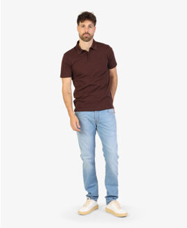 Polo & tshirt mpol1026 Bruin - L