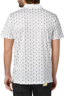 Poloshirt Crest Wit - S