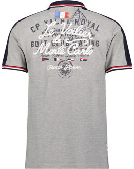 poloshirt heren kalvineak - - maat XXL Grijs