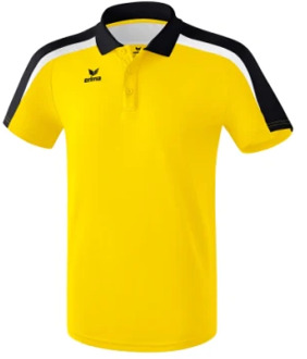 poloshirt Liga 2.0 junior polyester geel/zwart mt 116 Geel,Zwart